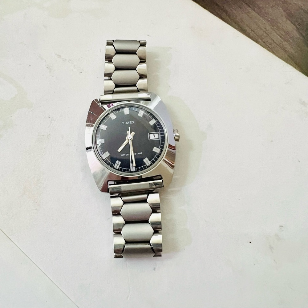 Silver & Blue Timex Watch - Picture 3 of 10